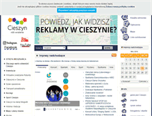 Tablet Screenshot of cieszyn.pl